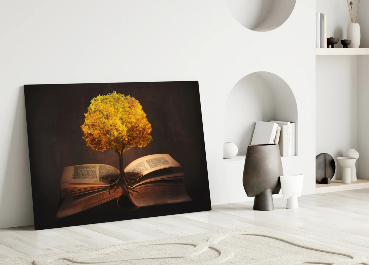 Tree in My Mind Glass Wall Art - Image 4