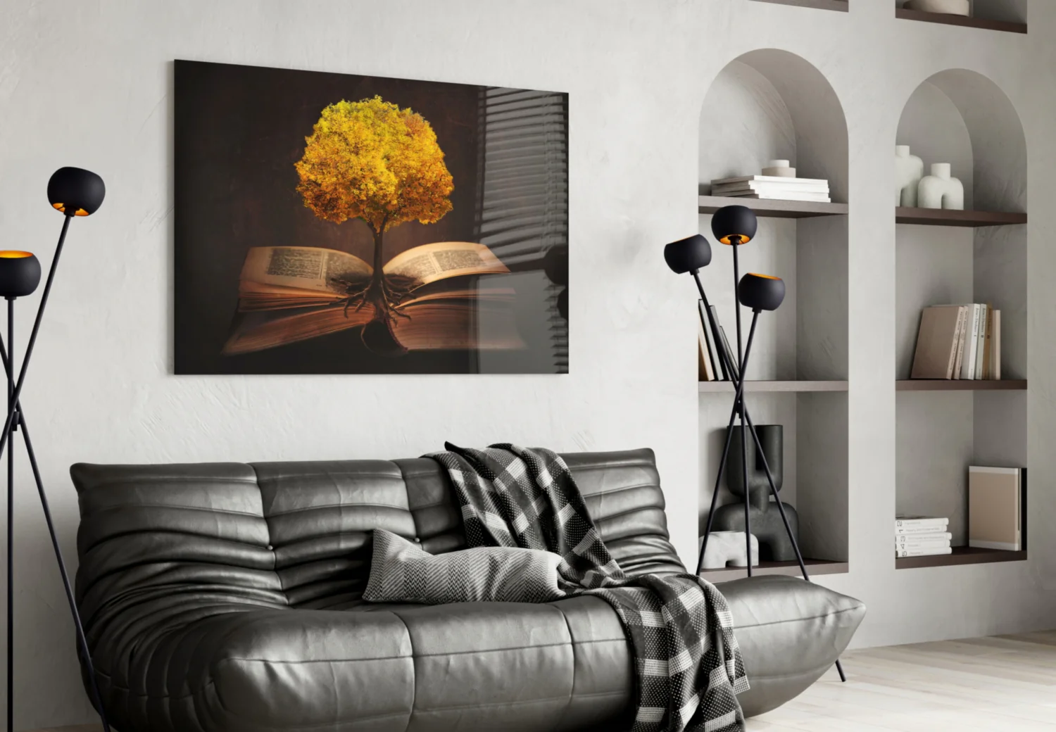 Tree in My Mind Glass Wall Art - Image 5