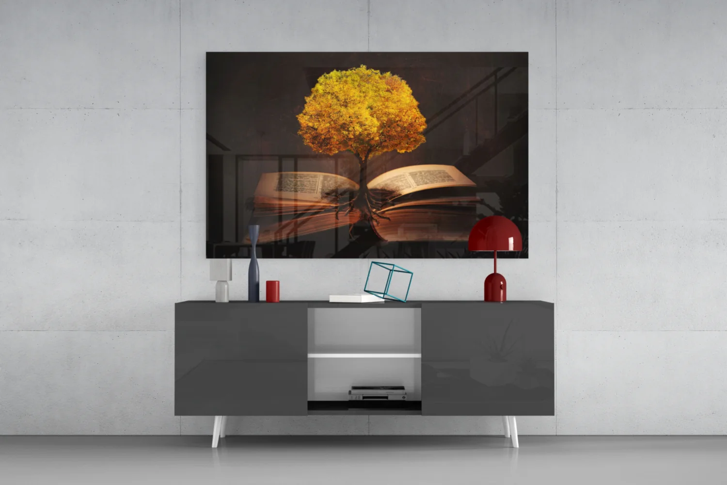 Tree in My Mind Glass Wall Art - Image 9
