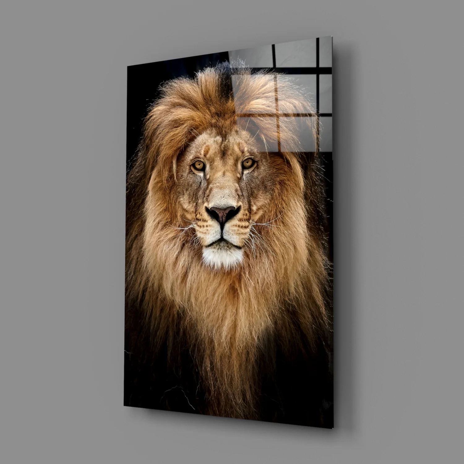 Lion Glass Wall Art - Image 3