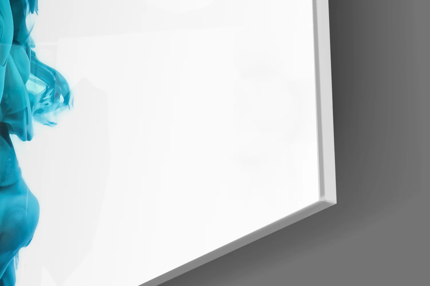 Blue Layers Glass Wall Art - Image 8