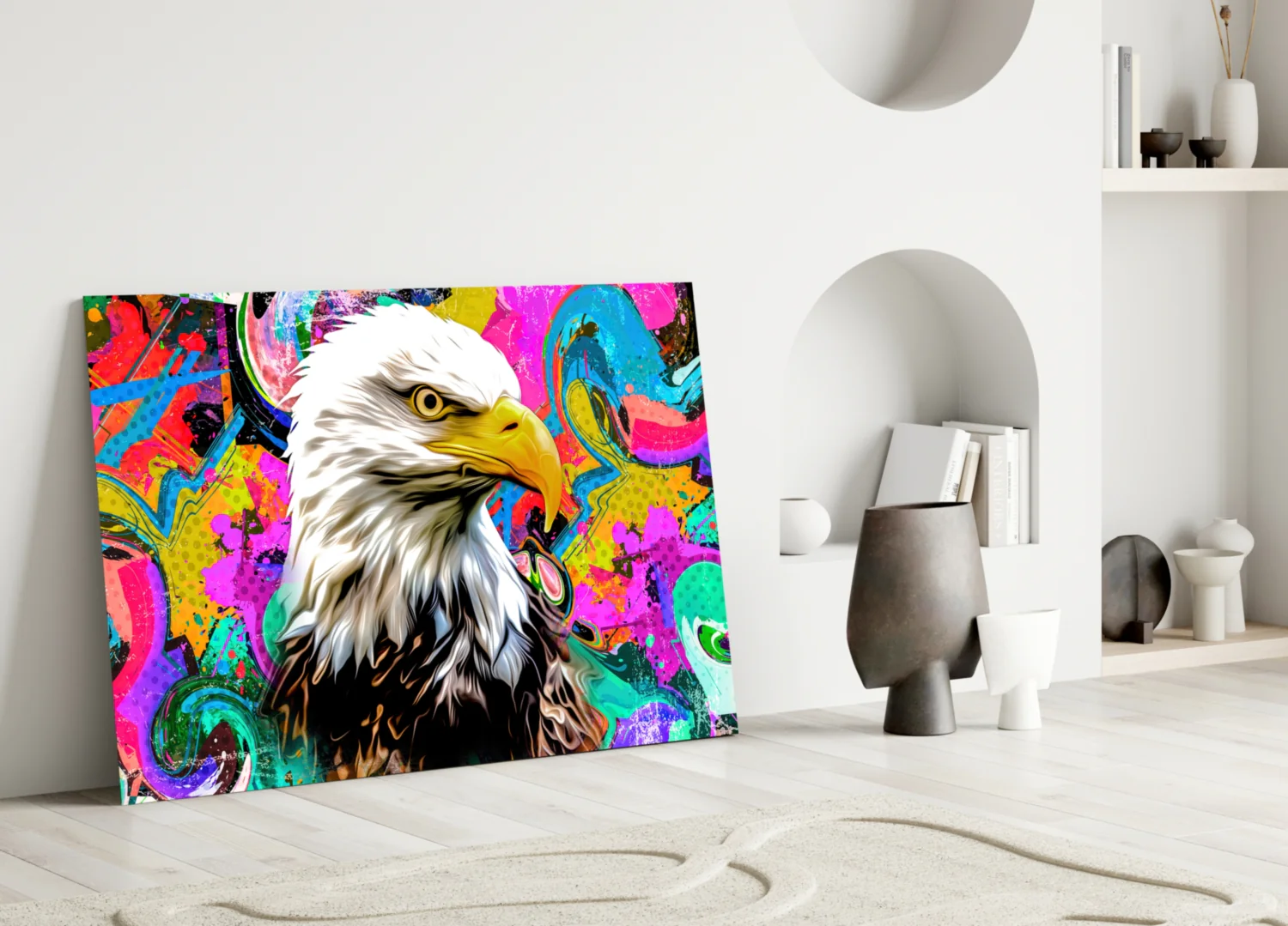 Eagle Eye Glass Wall Art - Image 4