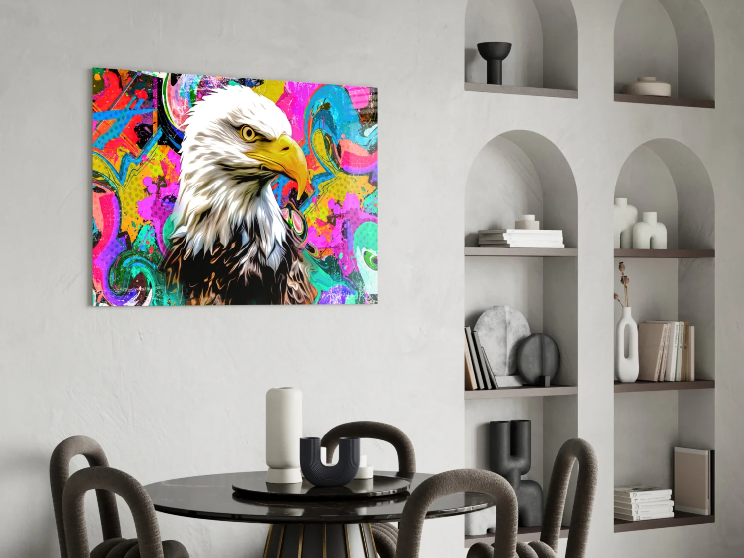 Eagle Eye Glass Wall Art - Image 6