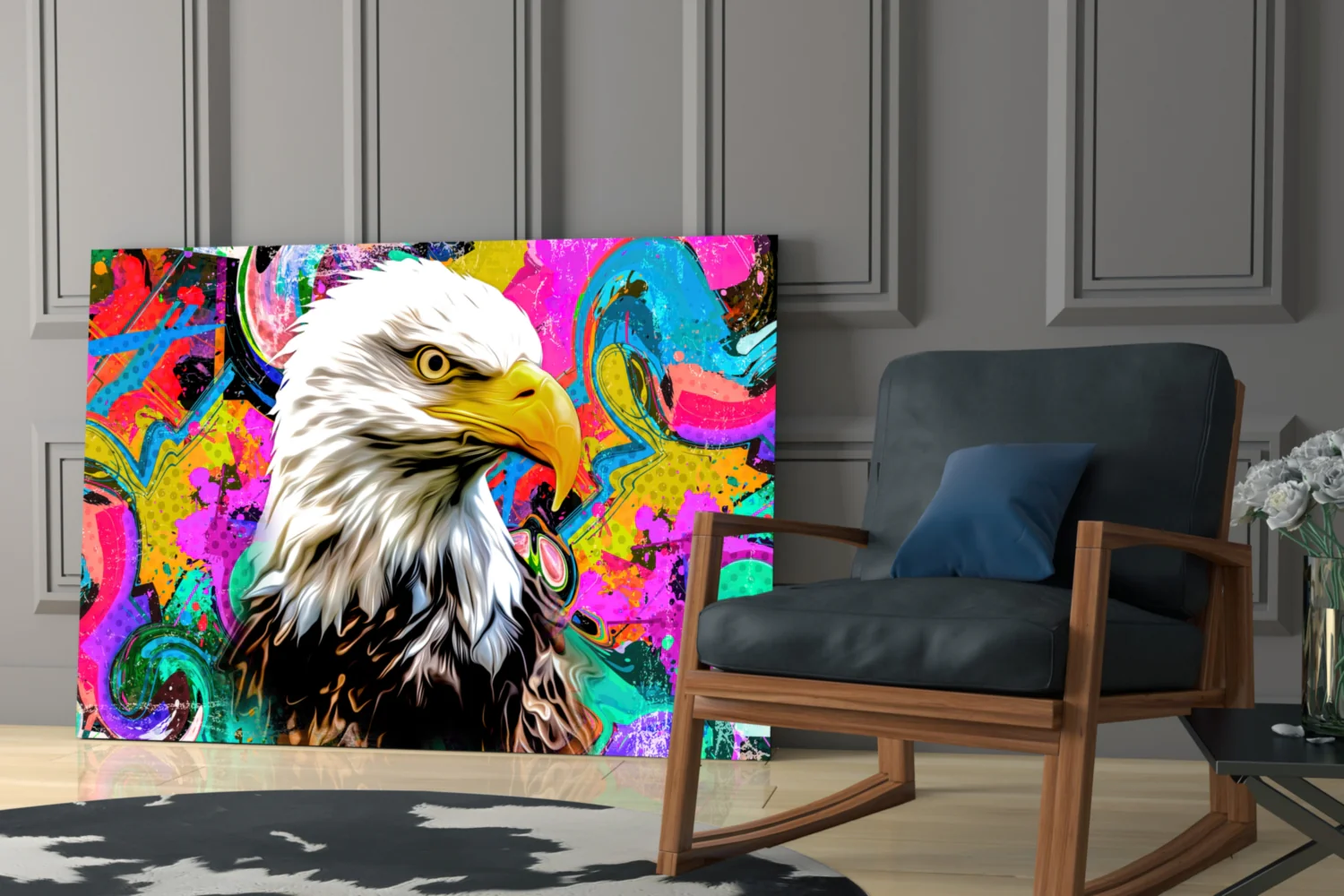 Eagle Eye Glass Wall Art - Image 7
