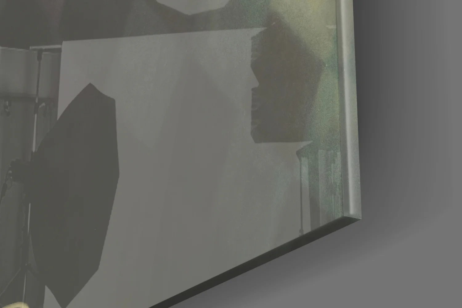 Mask the Sadness Glass Wall Art - Image 8