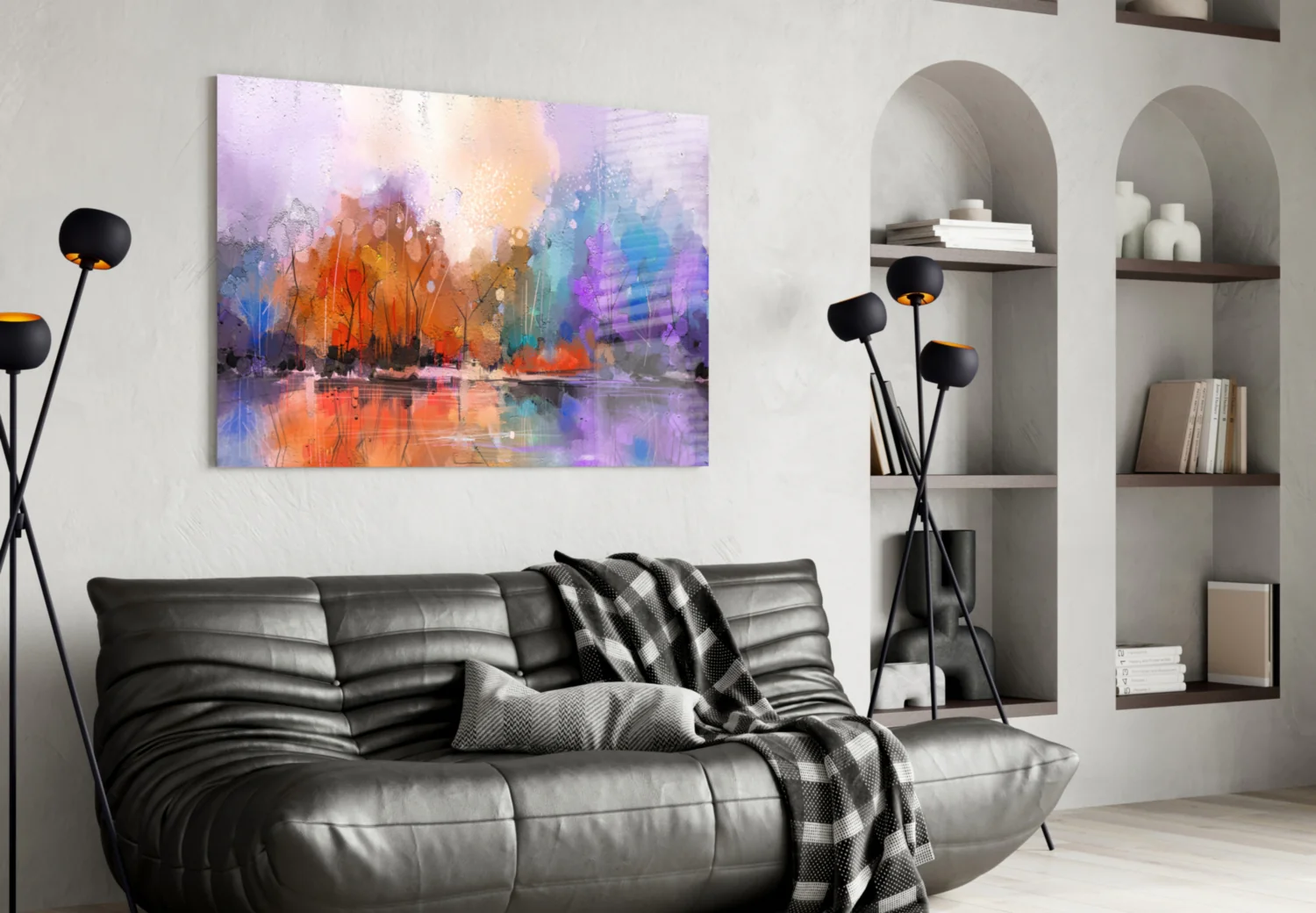 Lake View Glass Wall Art - Image 5