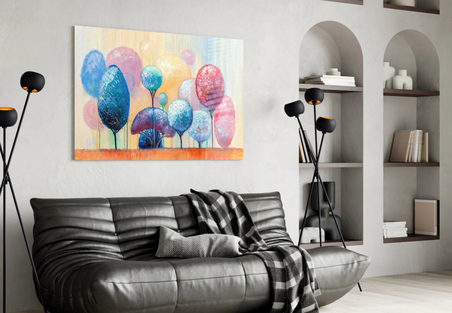 Trees of a Dream Glass Wall Art - Image 5