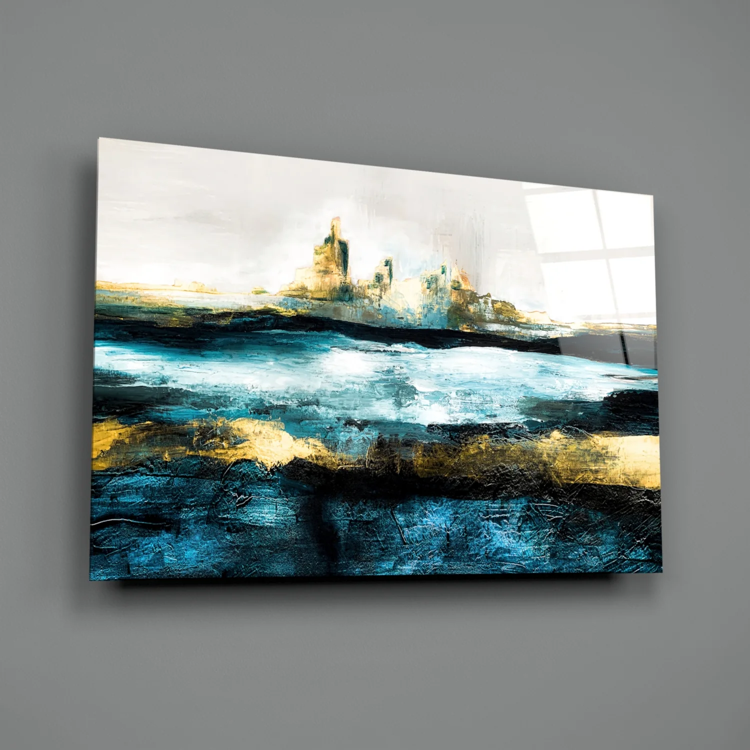 Sea of a Dream Glass Wall Art - Image 3