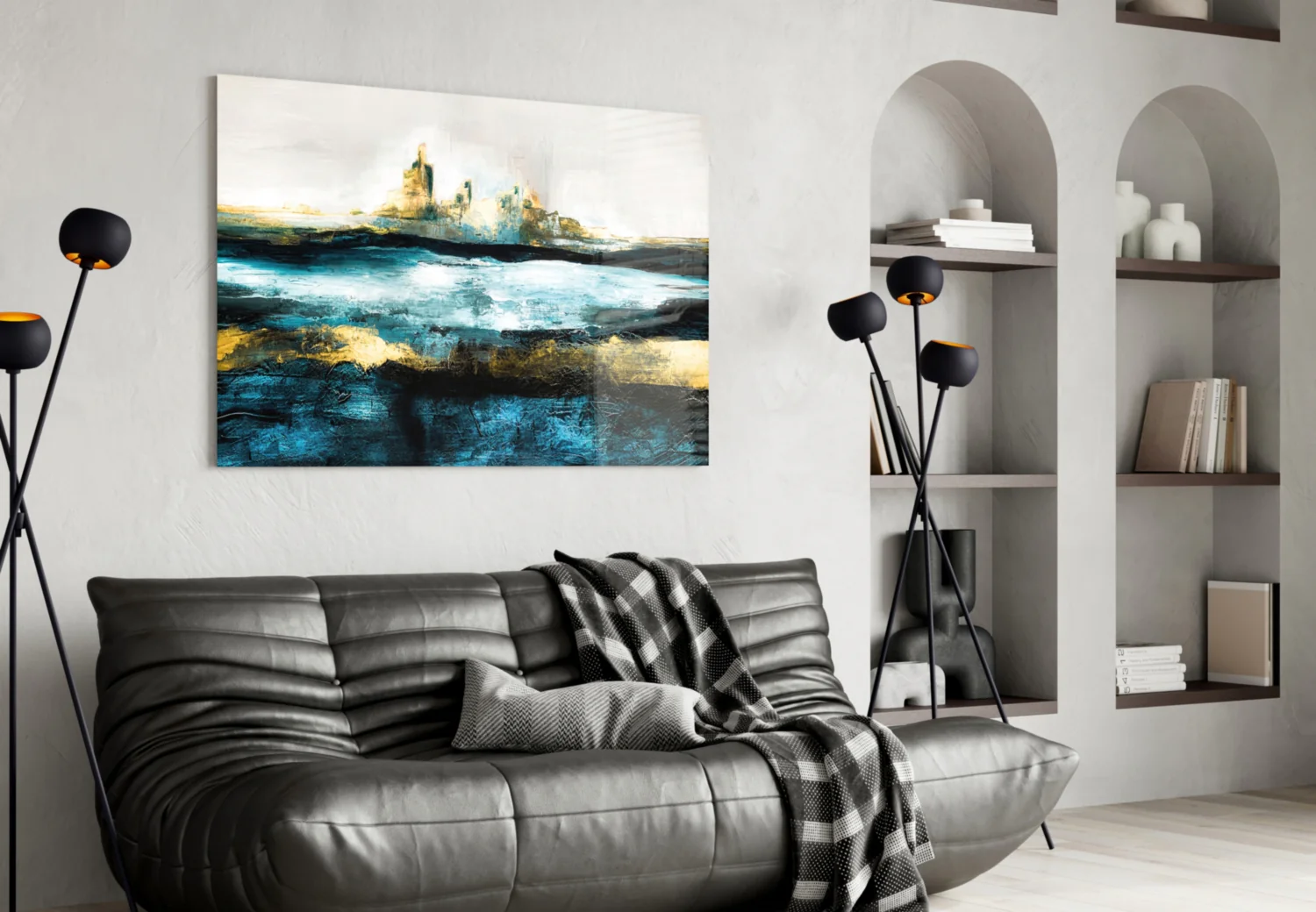 Sea of a Dream Glass Wall Art - Image 5