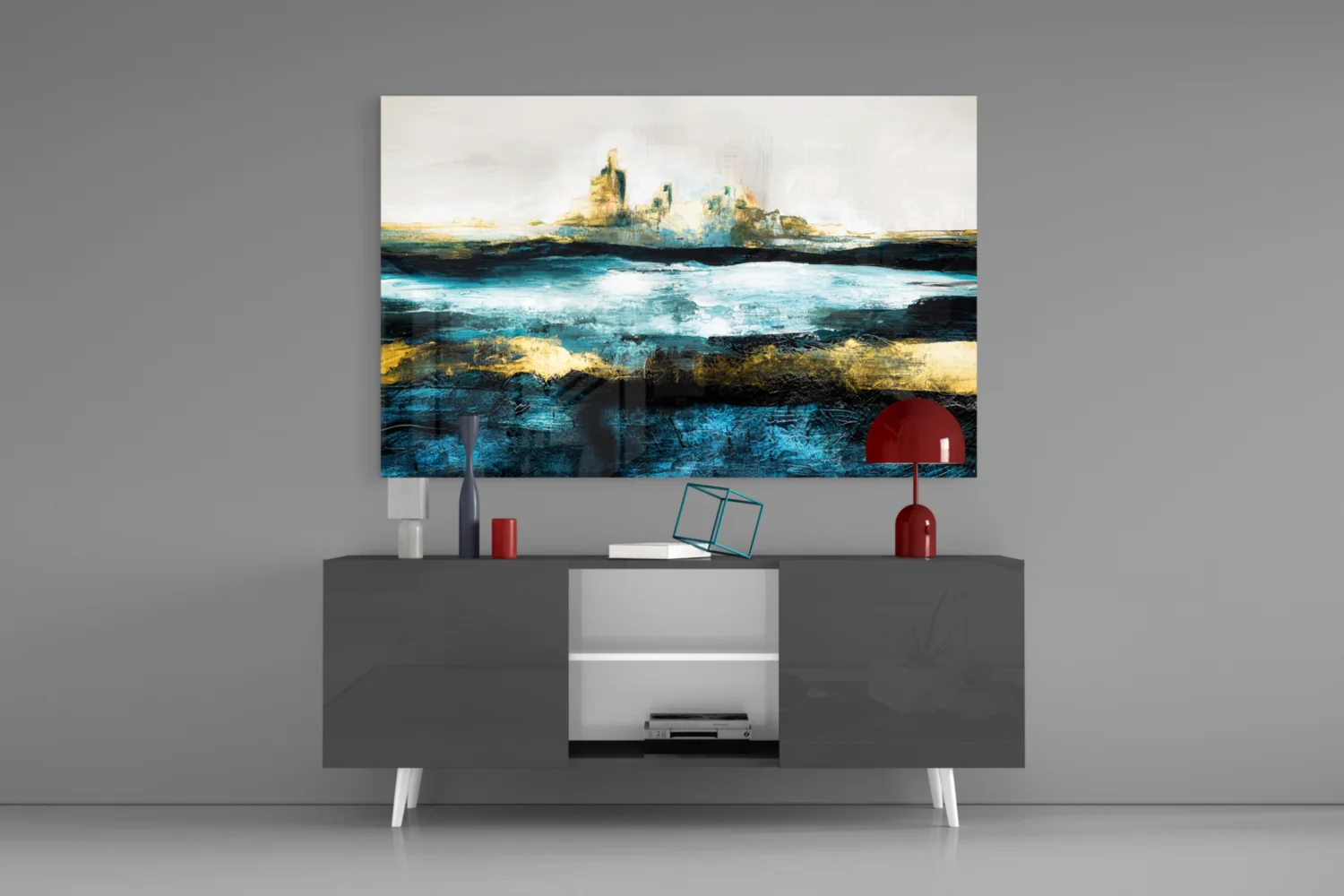Sea of a Dream Glass Wall Art - Image 9