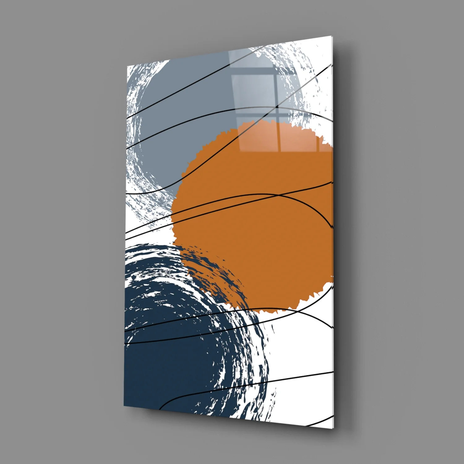 Chaotic Glass Wall Art - Image 3