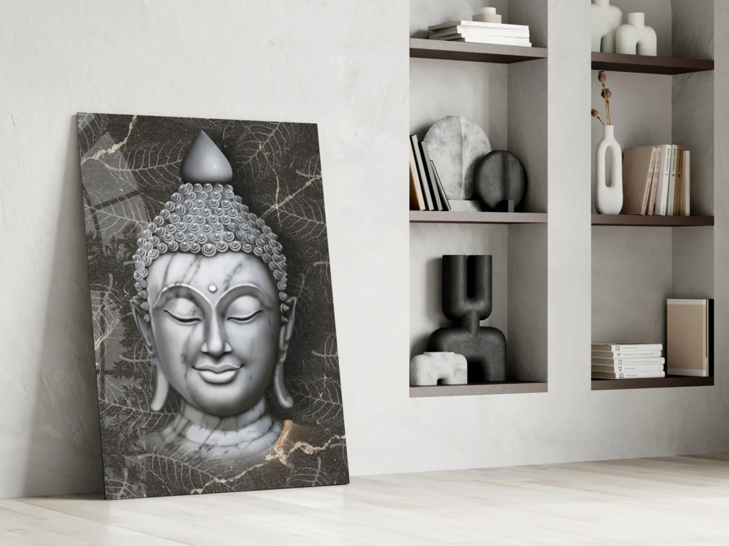 Buddha Glass Wall Art - Image 7