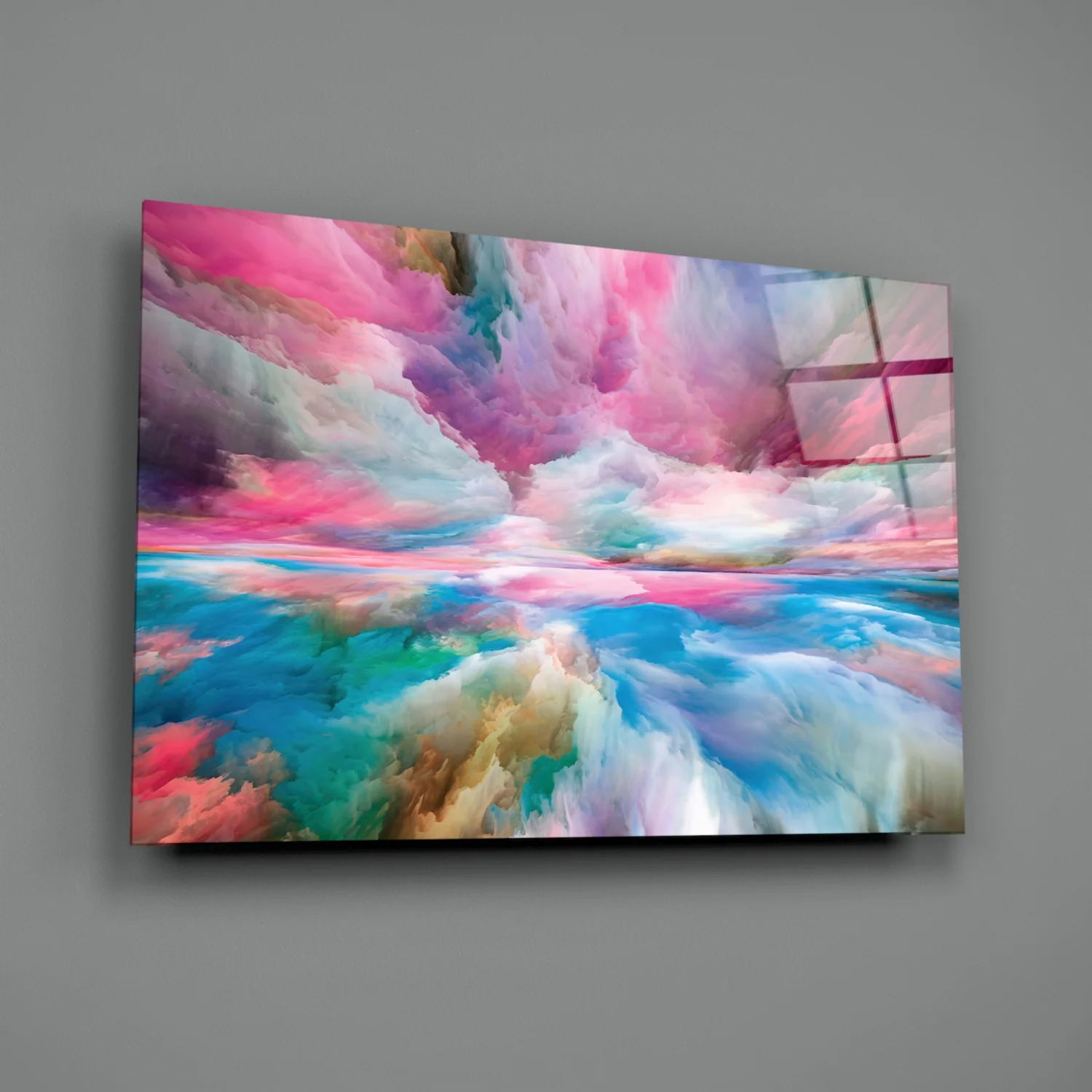 Clouds of a Dream Glass Wall Art - Image 3