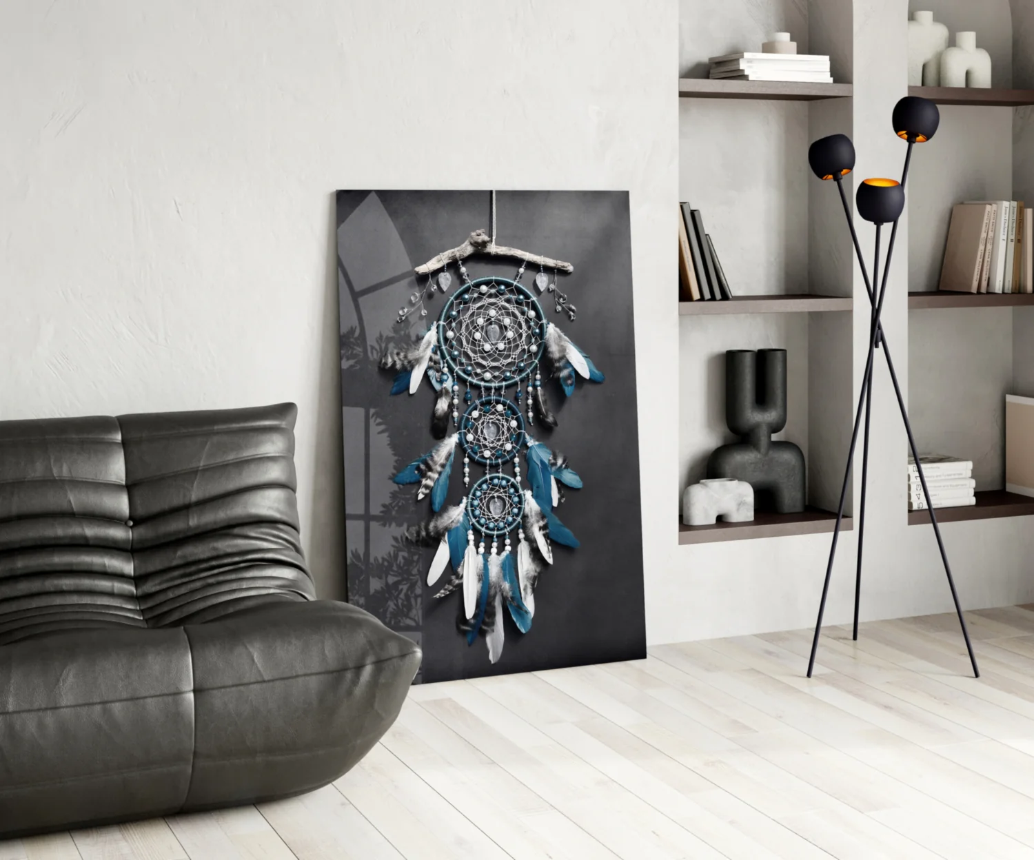 Dreamcatcher Glass Wall Art - Image 6