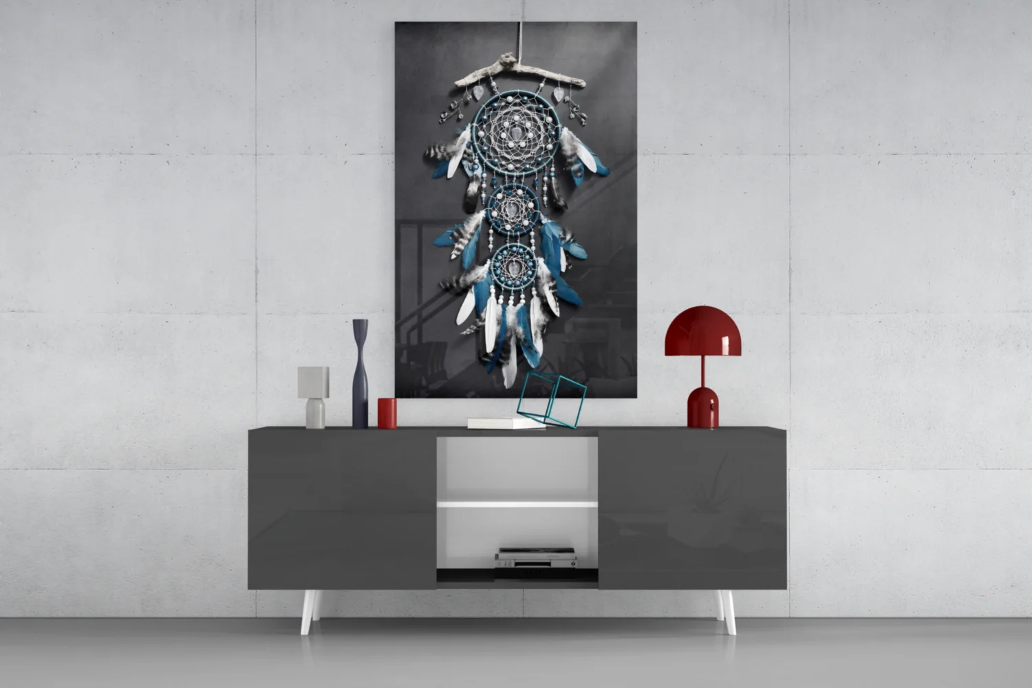 Dreamcatcher Glass Wall Art - Image 9