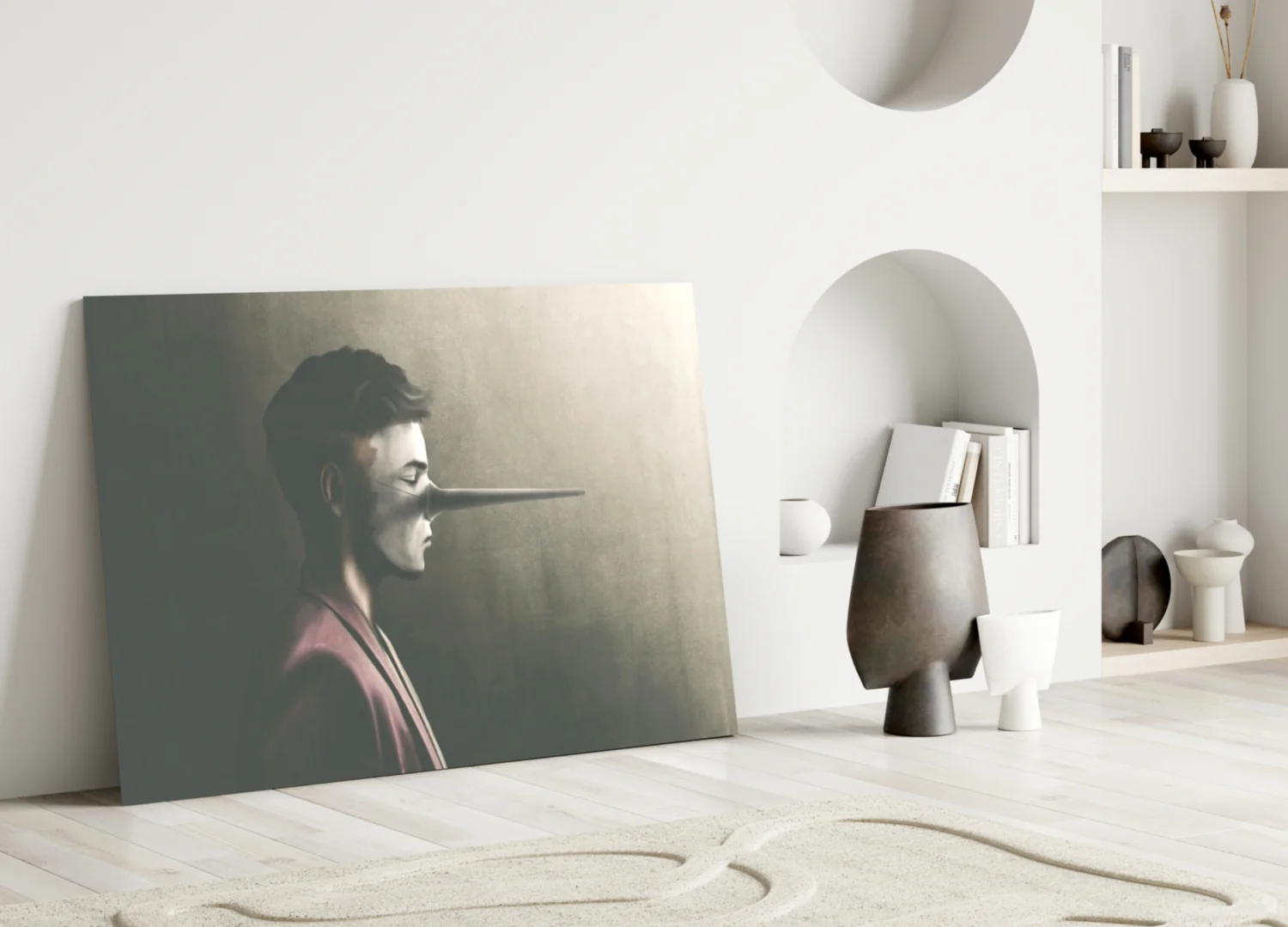 Liar Glass Wall Art - Image 4