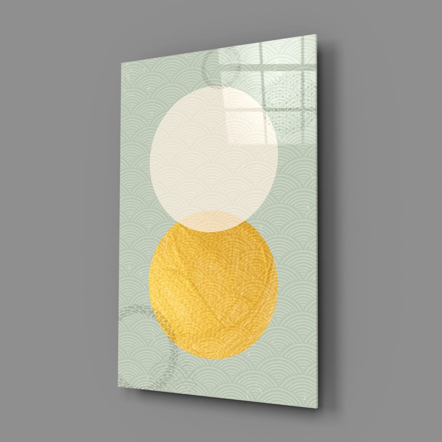 Sun and Moon Glass Wall Art - Image 3