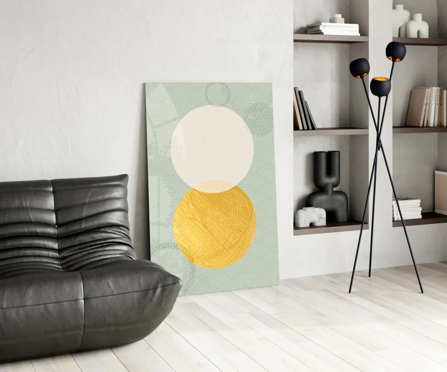 Sun and Moon Glass Wall Art - Image 6