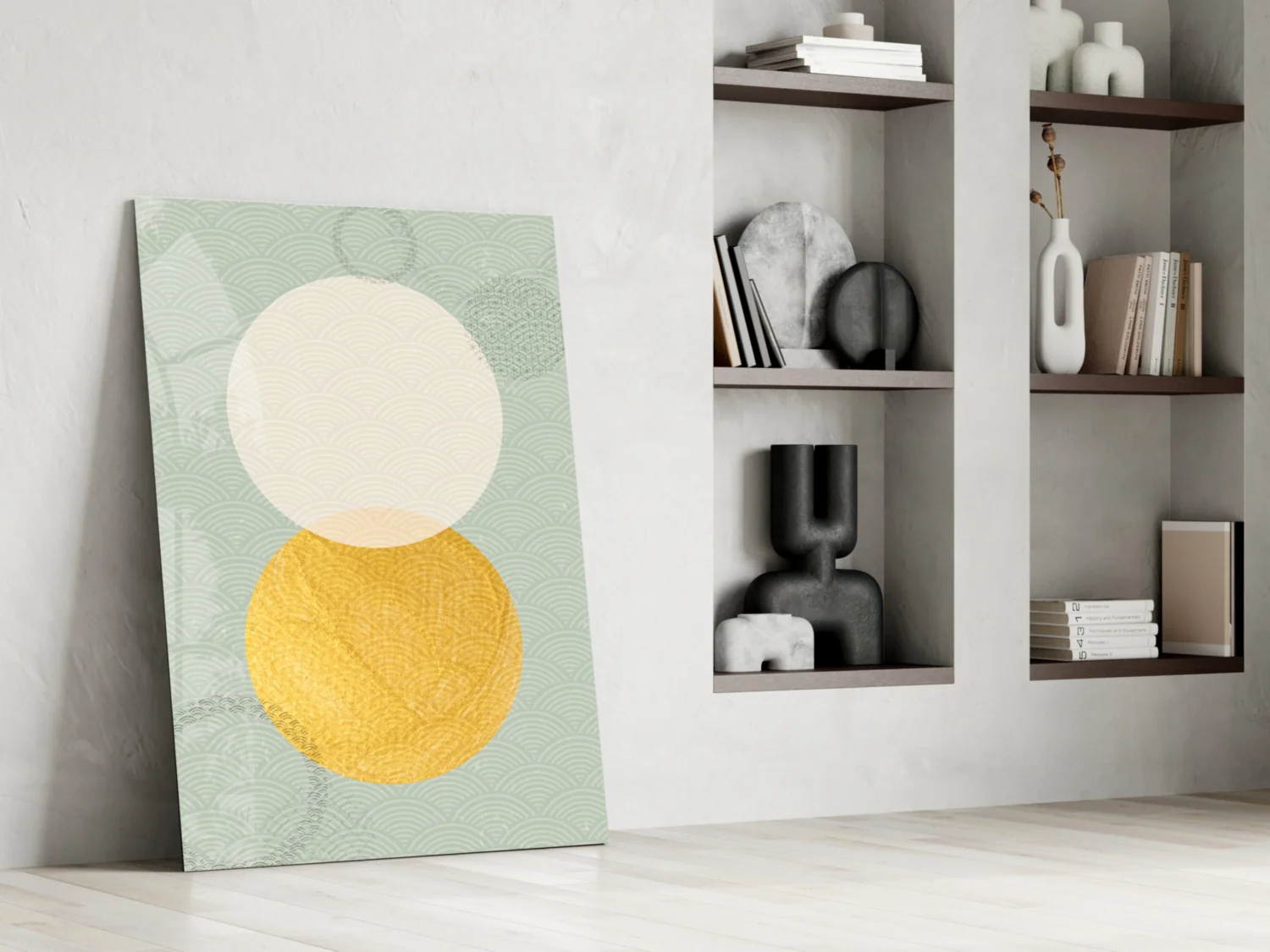 Sun and Moon Glass Wall Art - Image 7