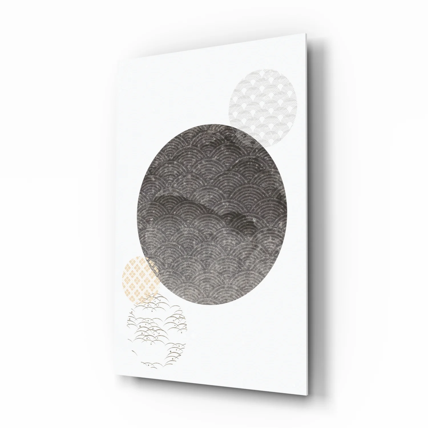 Black Moon Glass Wall Art - Image 2