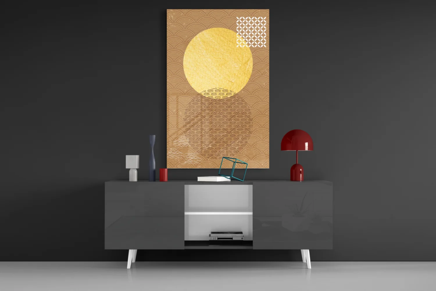 Shadow of the Sun Glass Wall Art - Image 9