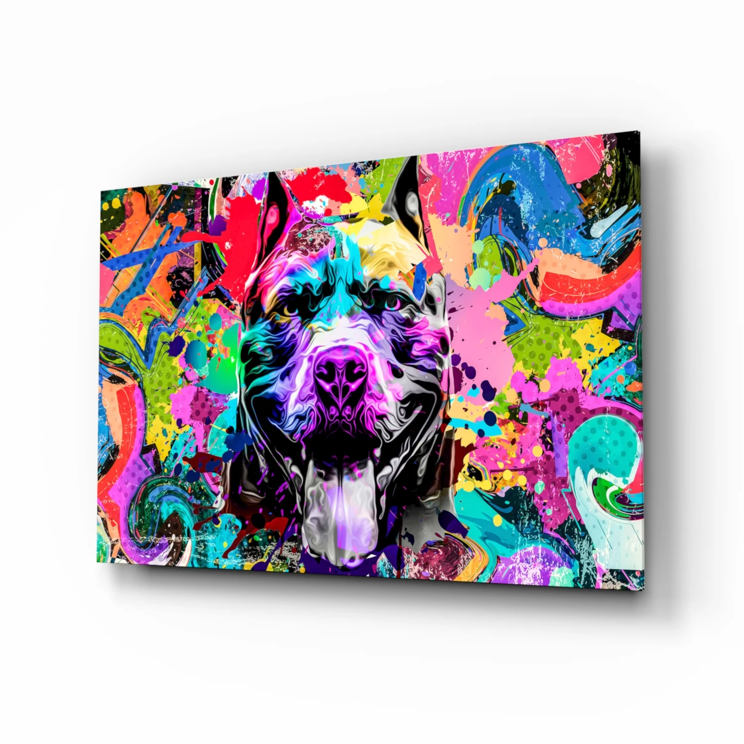 Pitbull Glass Wall Art - Image 2