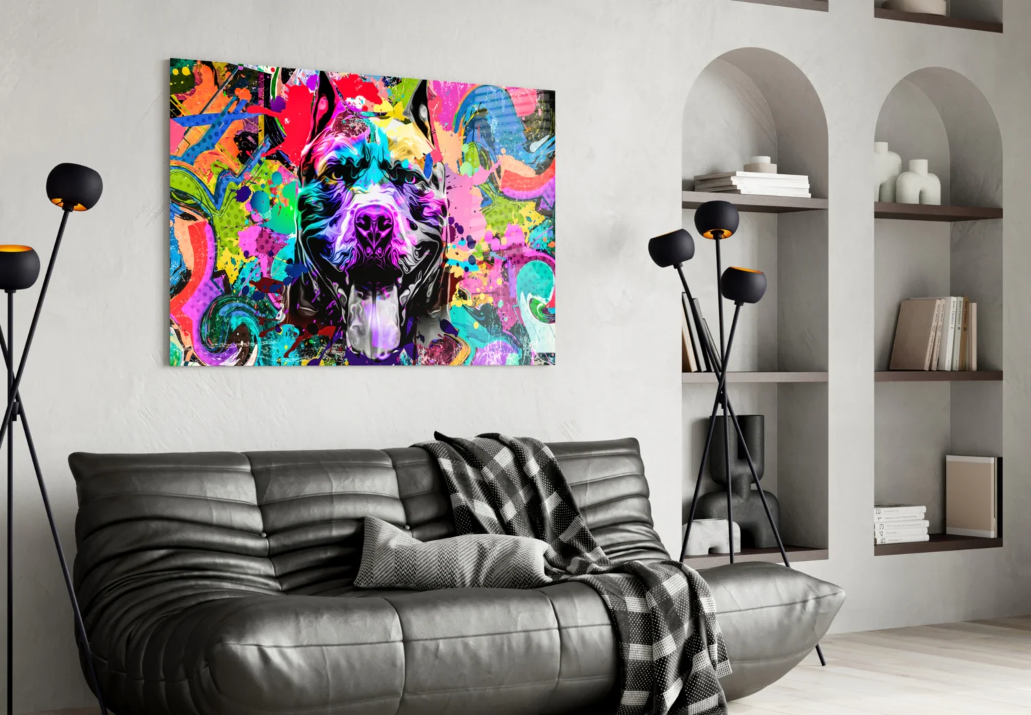 Pitbull Glass Wall Art - Image 5