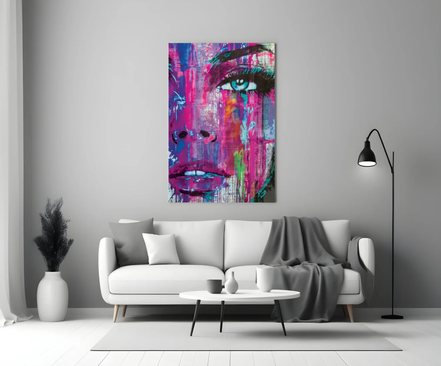 Woman Eye Glass Wall Art - Image 4