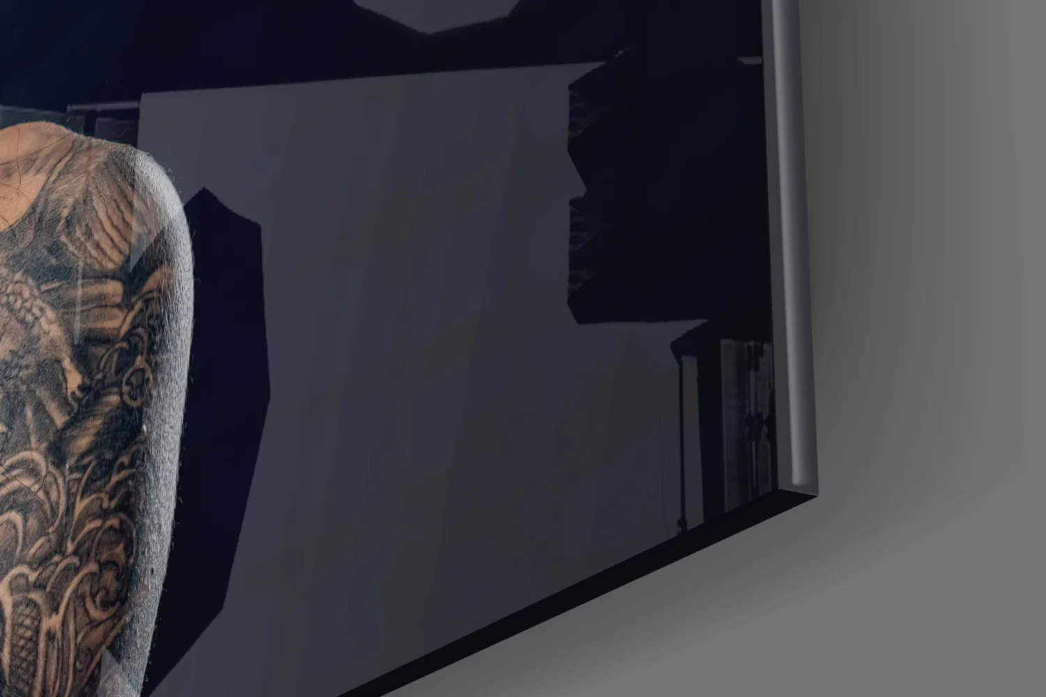 Sssh  Glass Wall Art - Image 8
