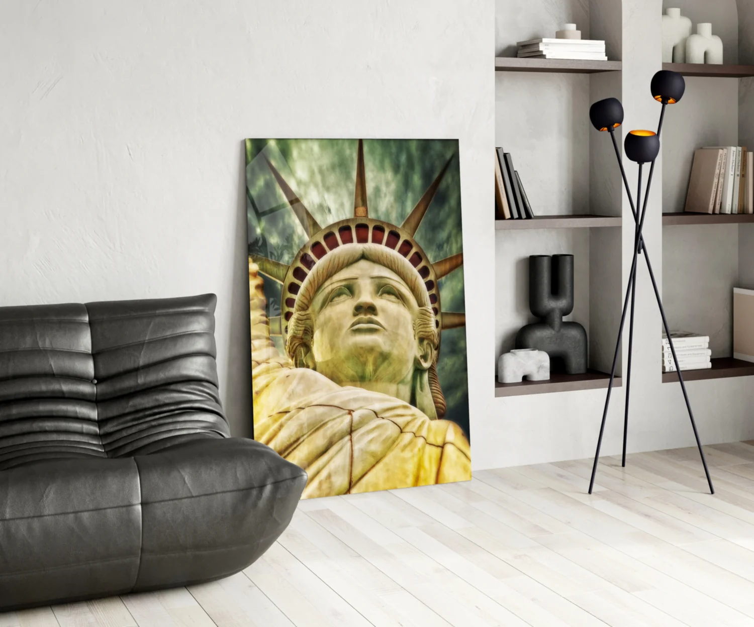 The Statue of Liberty Glass Wall Art - Image 6