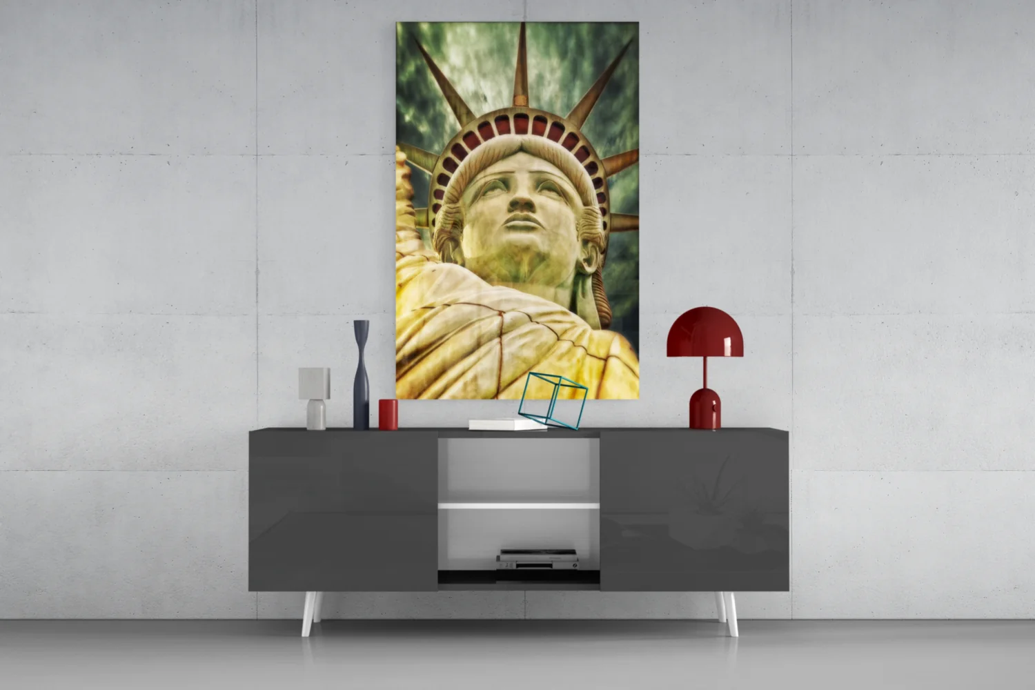 The Statue of Liberty Glass Wall Art - Image 9