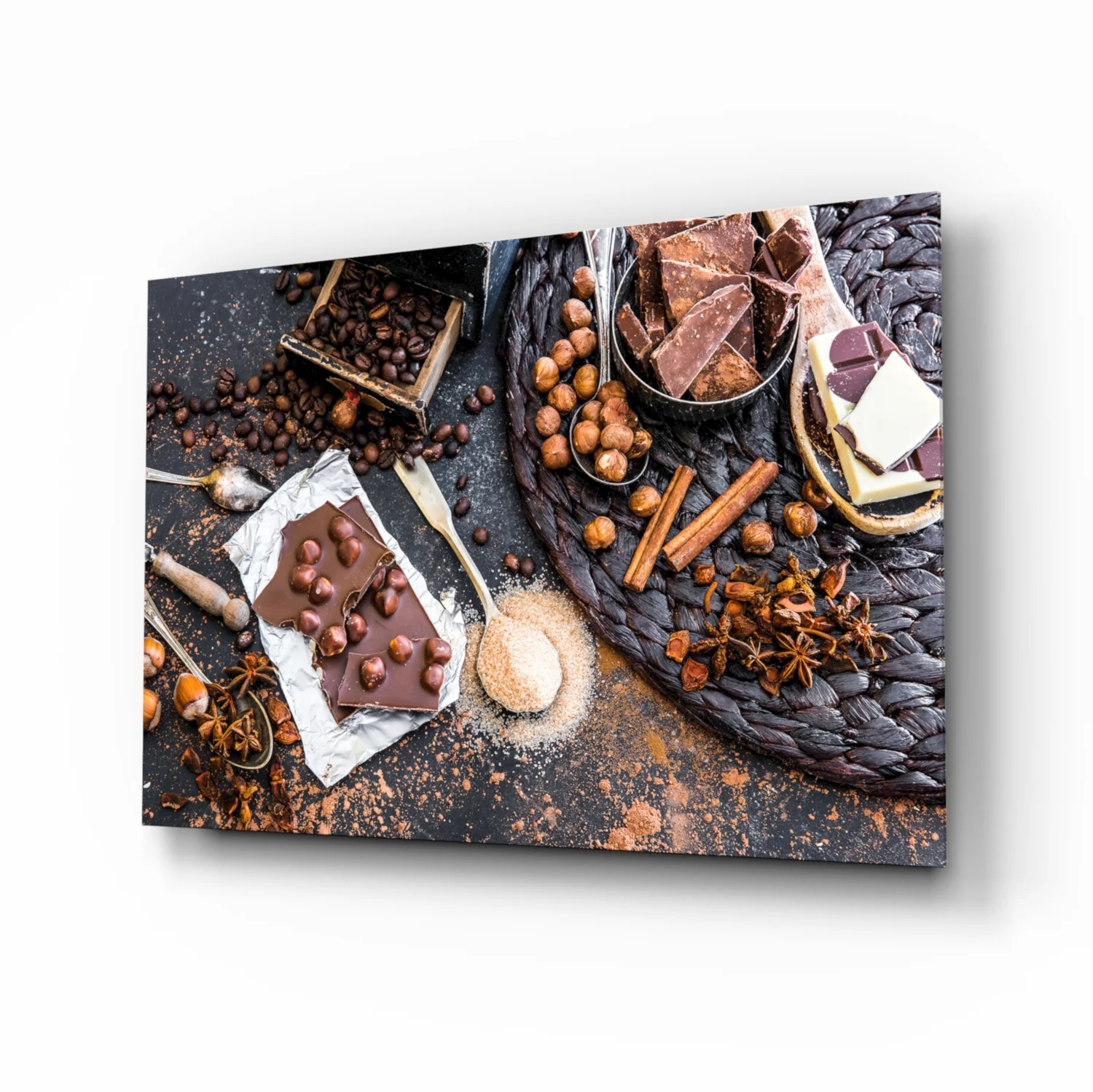 Chocolate Glass Wall Art - Image 2