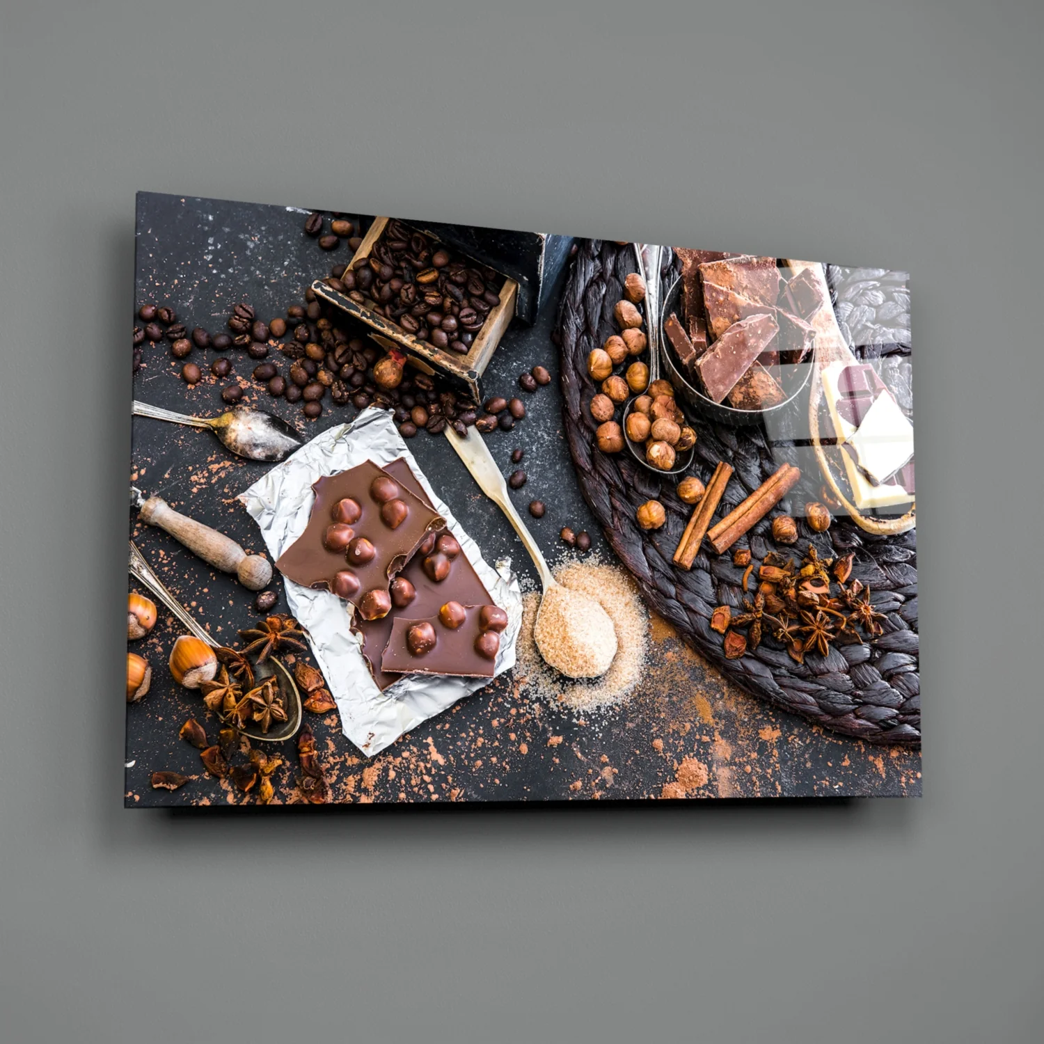 Chocolate Glass Wall Art - Image 3