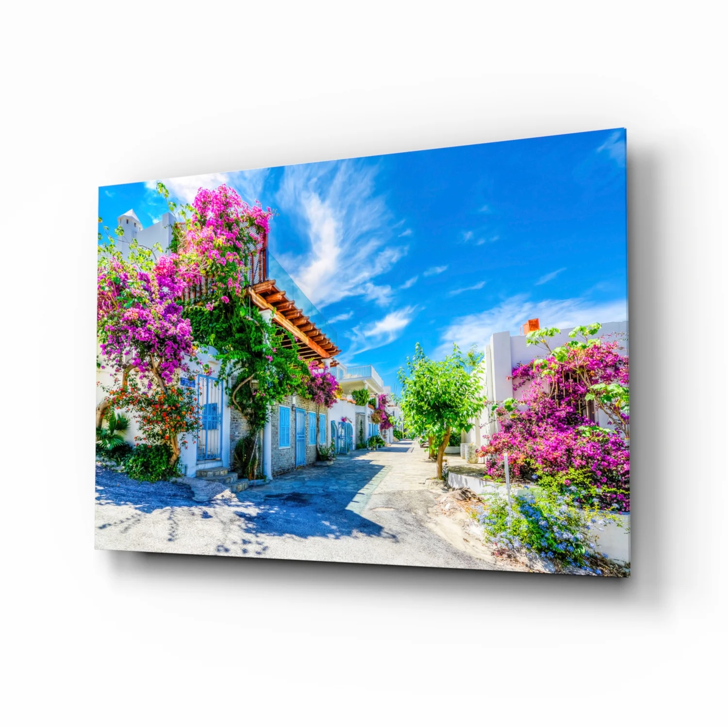 Aegean Beauties Glass Wall Art - Image 2