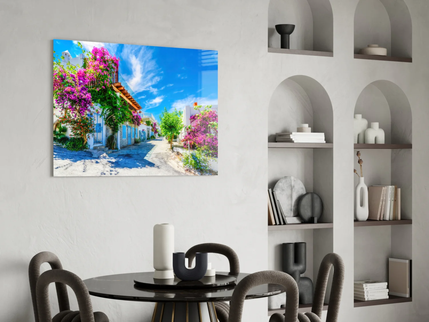 Aegean Beauties Glass Wall Art - Image 6