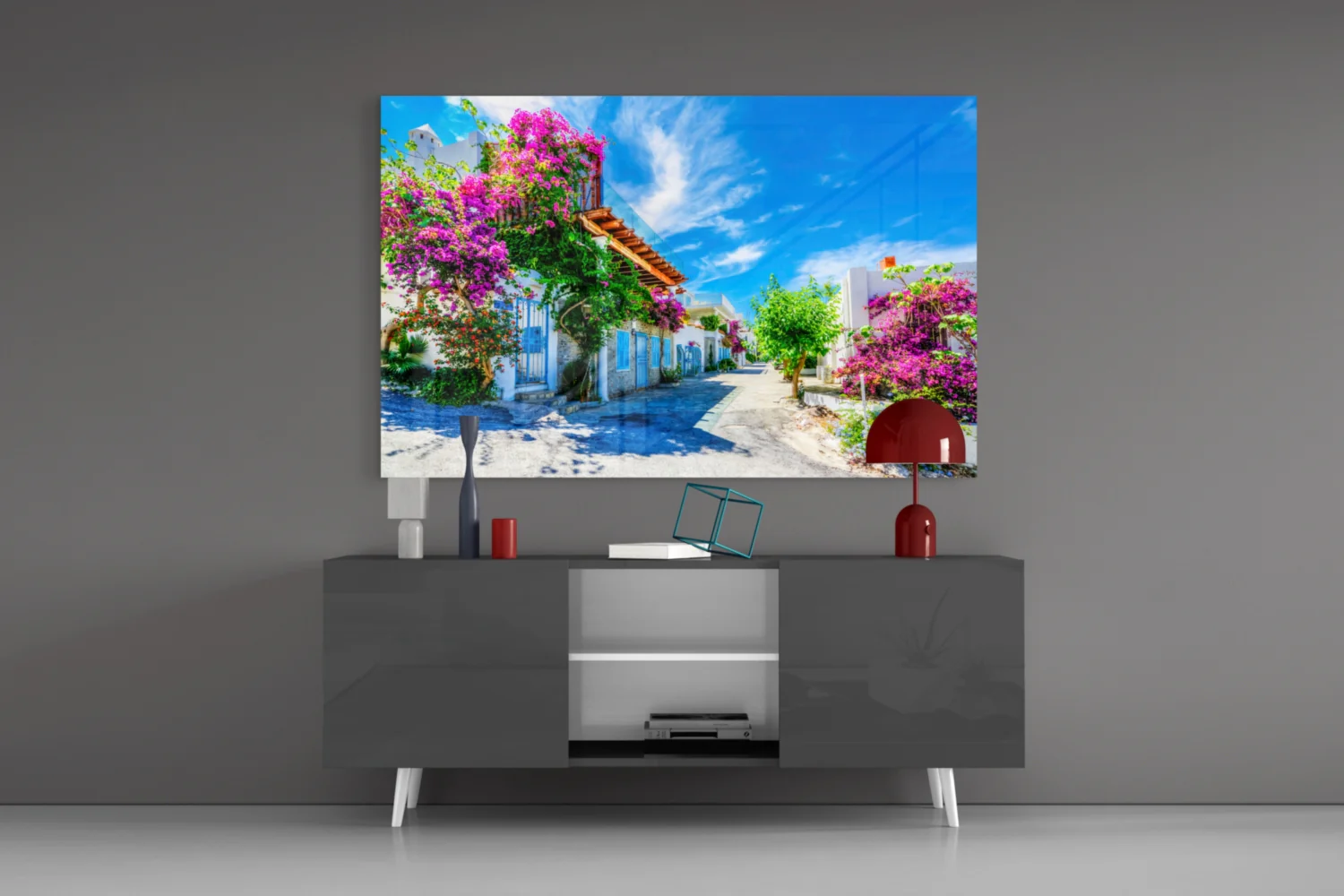 Aegean Beauties Glass Wall Art - Image 9