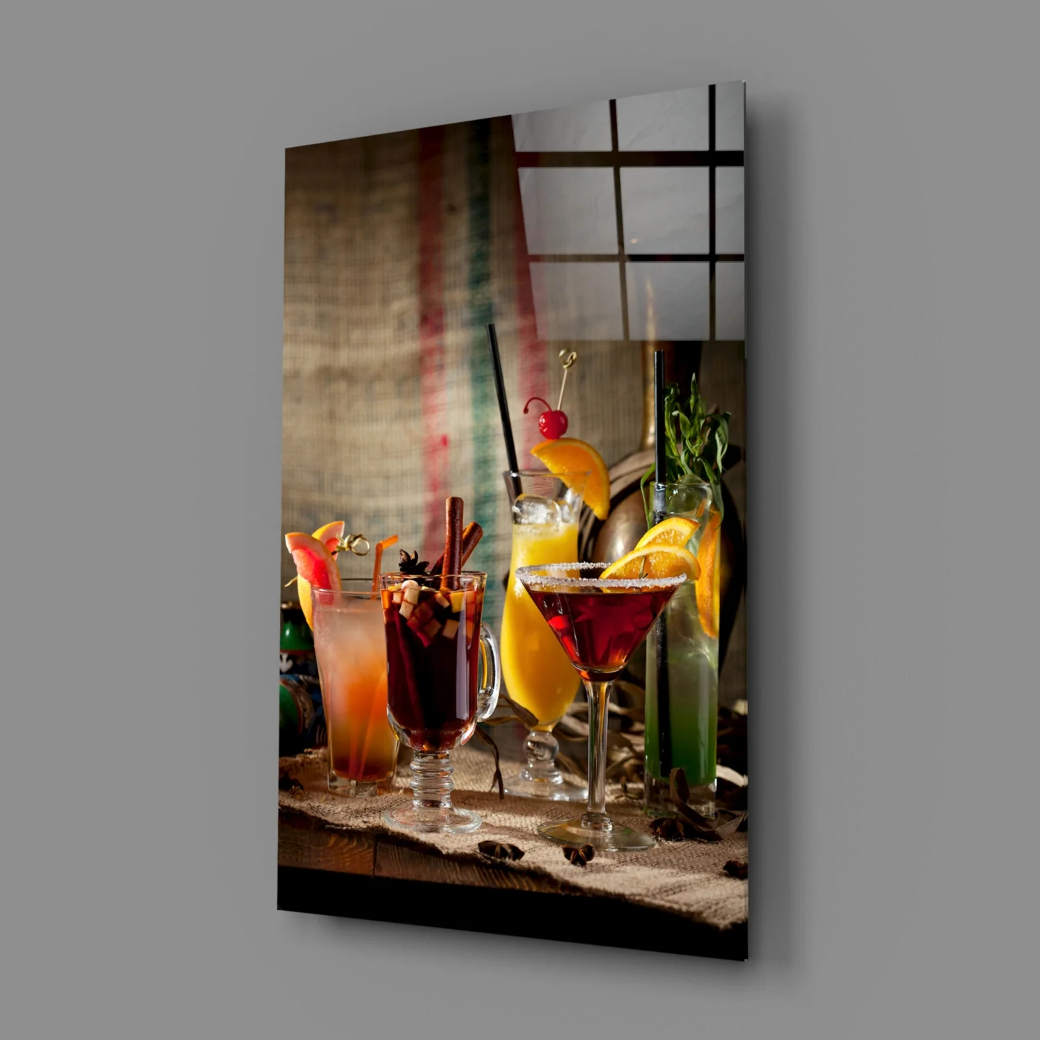 Cocktails Glass Wall Art - Image 3