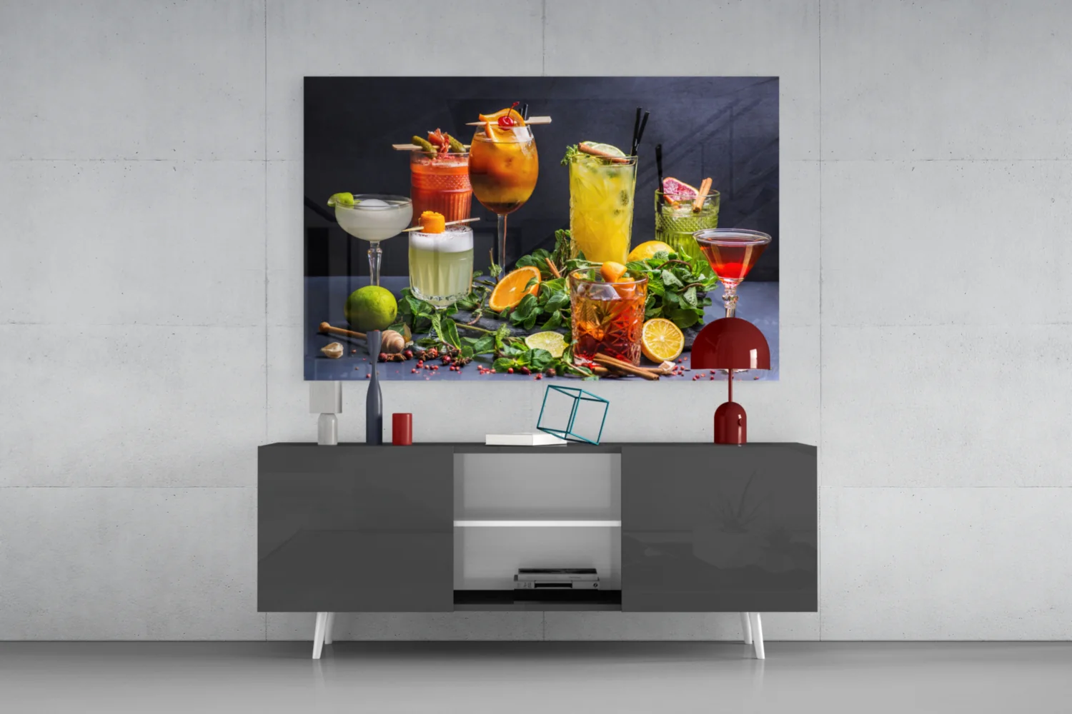 Cocktails Glass Wall Art - Image 9