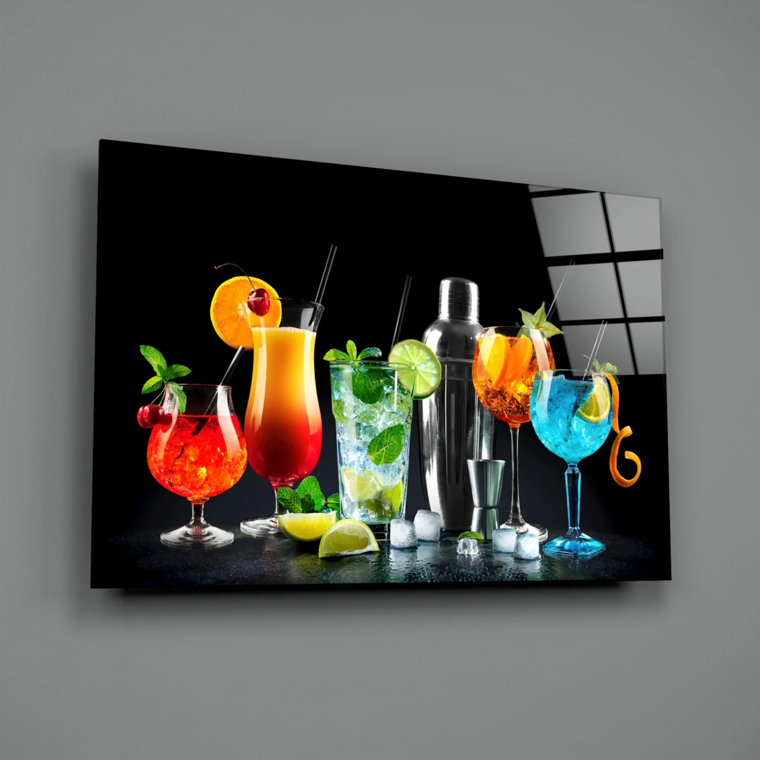 Cocktails Glass Wall Art - Image 3