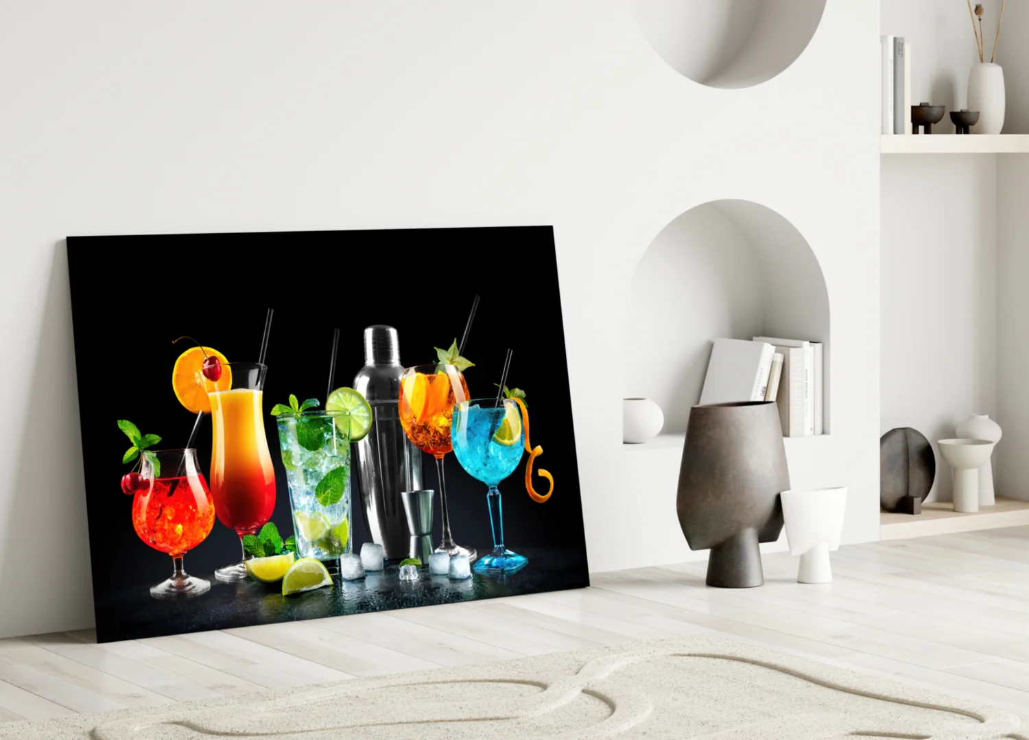 Cocktails Glass Wall Art - Image 4