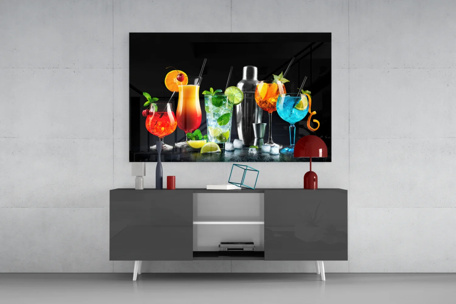 Cocktails Glass Wall Art - Image 9