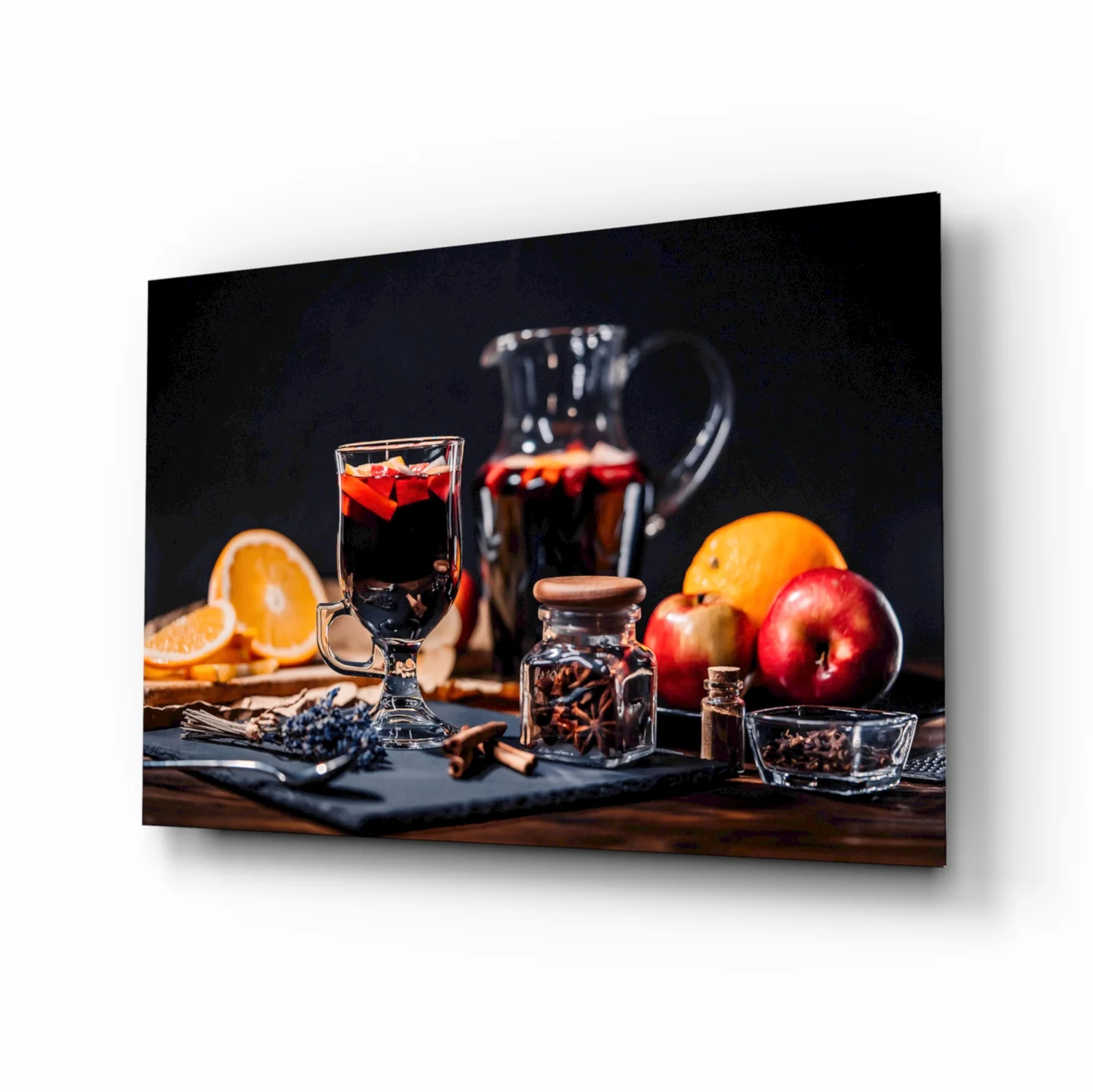 Noel Tea Glass Wall Art - Image 2