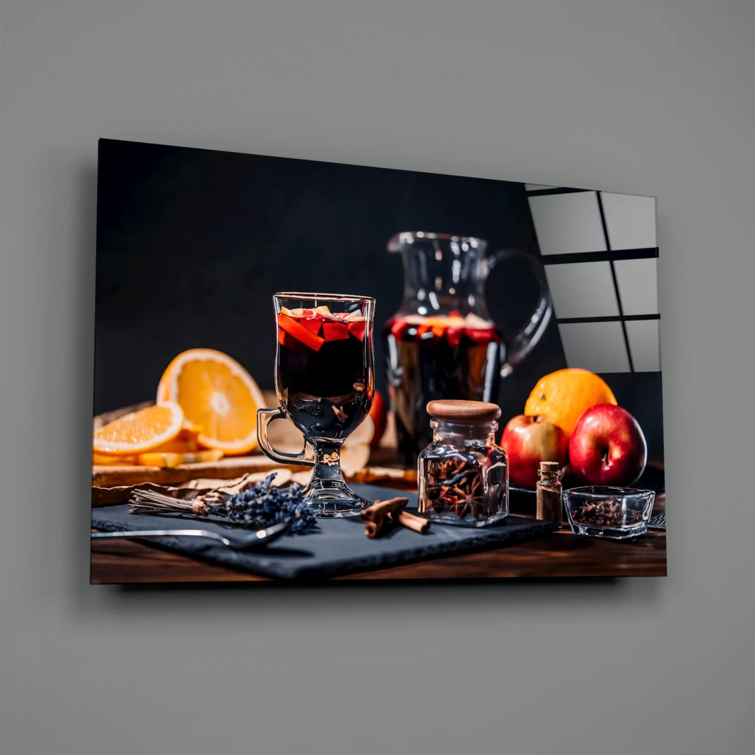 Noel Tea Glass Wall Art - Image 3
