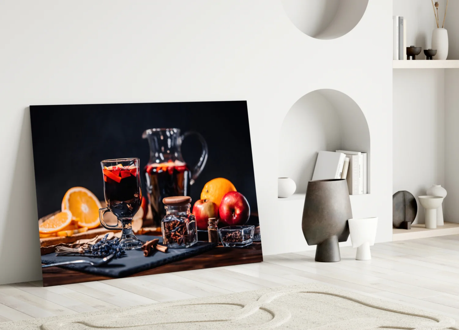 Noel Tea Glass Wall Art - Image 4