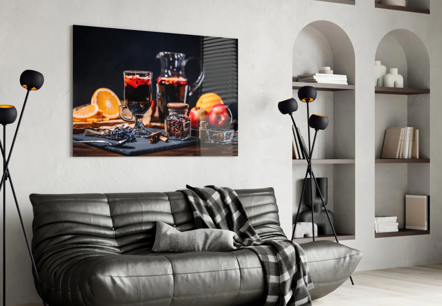 Noel Tea Glass Wall Art - Image 5