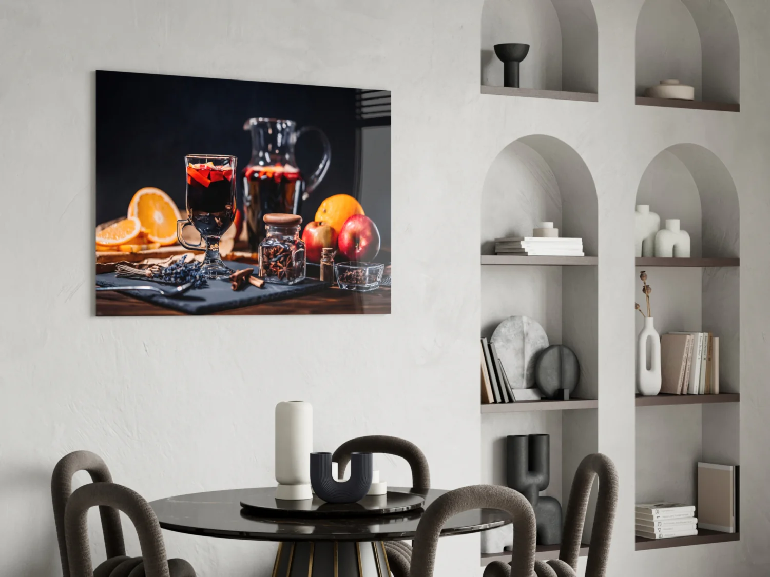 Noel Tea Glass Wall Art - Image 6