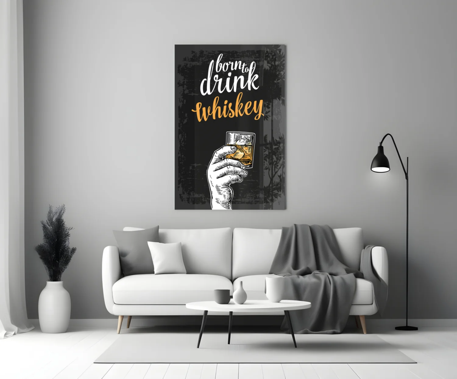 Whiskey Glass Wall Art - Image 4