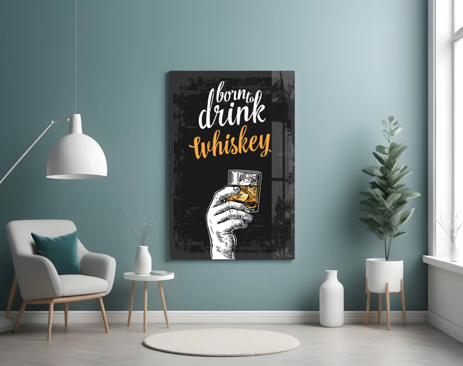 Whiskey Glass Wall Art - Image 5