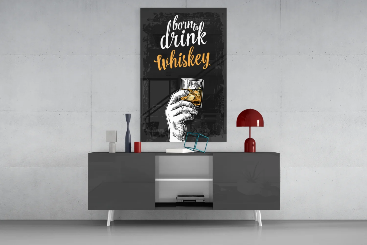 Whiskey Glass Wall Art - Image 9