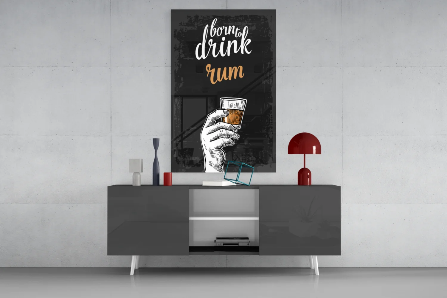 Rum Glass Wall Art - Image 9